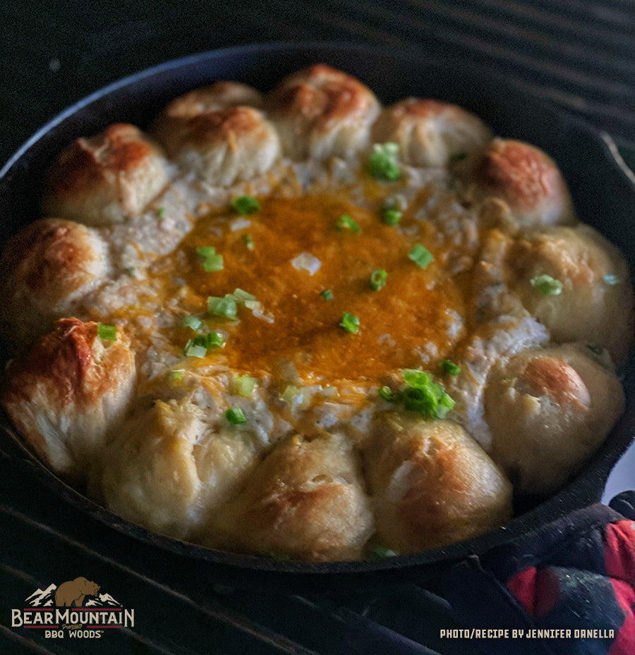 Beer Cheese Dip with Pretzel Ring by Jennifer Danella
&ndash; Bear Mountain BBQ
