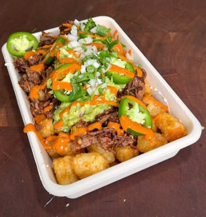Birria Tater Tots
&ndash; Bear Mountain BBQ