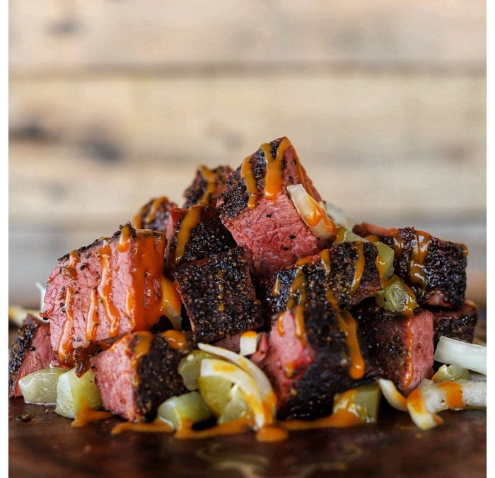 Ninja Cue's Pastrami Burnt Ends