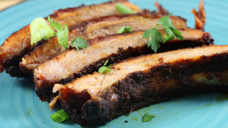 Gochujang Smoked Ribs – Bear Mountain BBQ