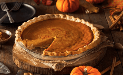Bourbon Spiced Pumpkin Pie