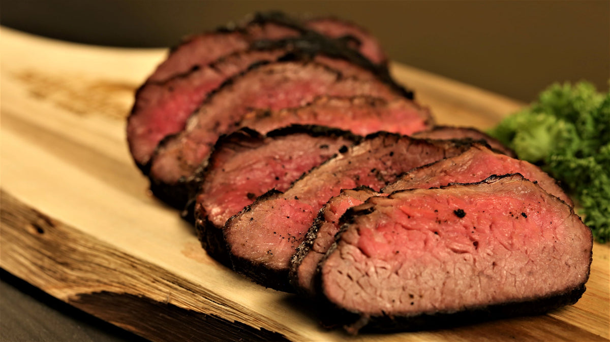 Bear Mountain BBQ Wood Pellets Reverse Seared TriTip Steak Recipe