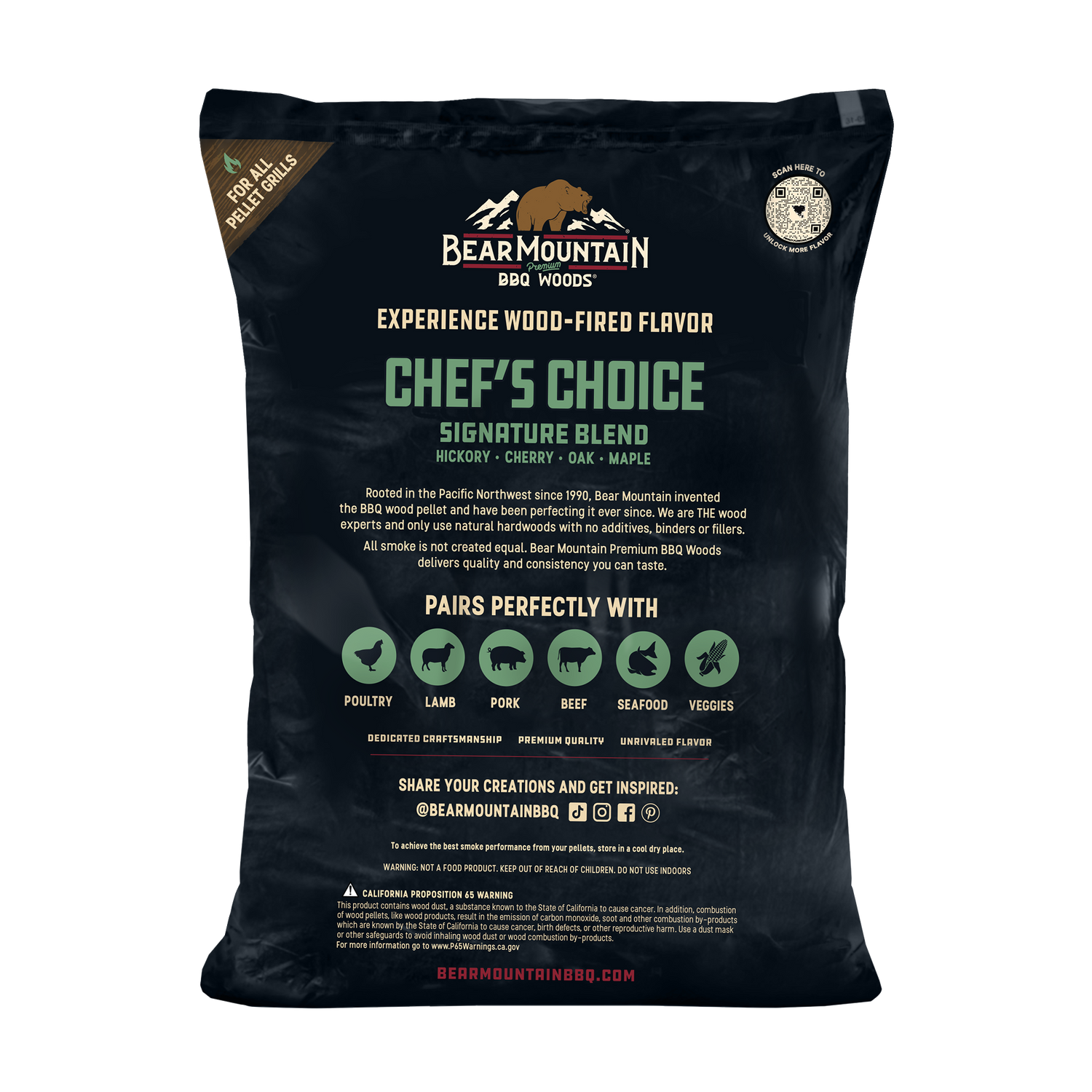Chef's Choice Signature Blend BBQ Wood Pellets