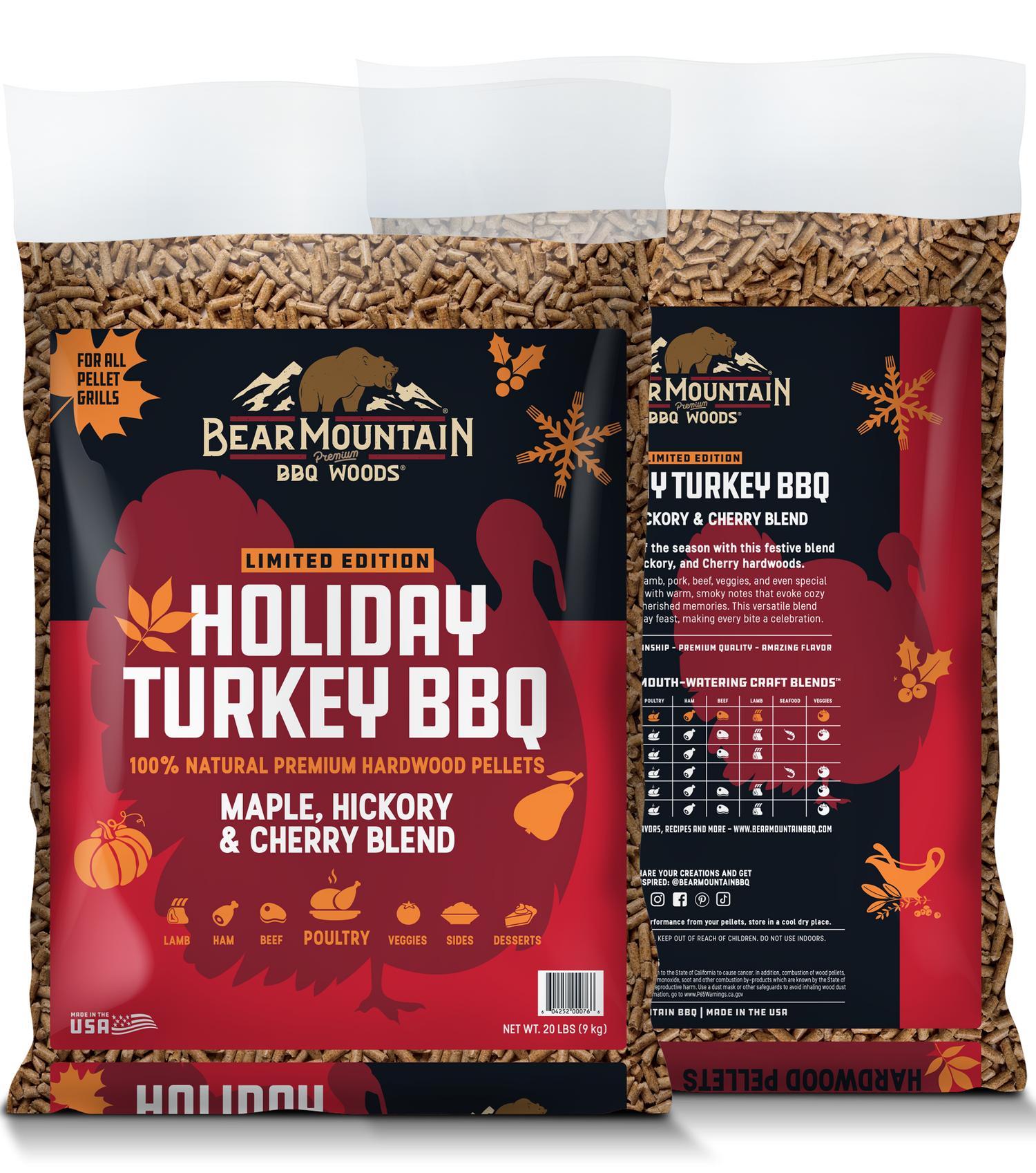 Holiday Turkey BBQ Craft Blends® Wood Pellets