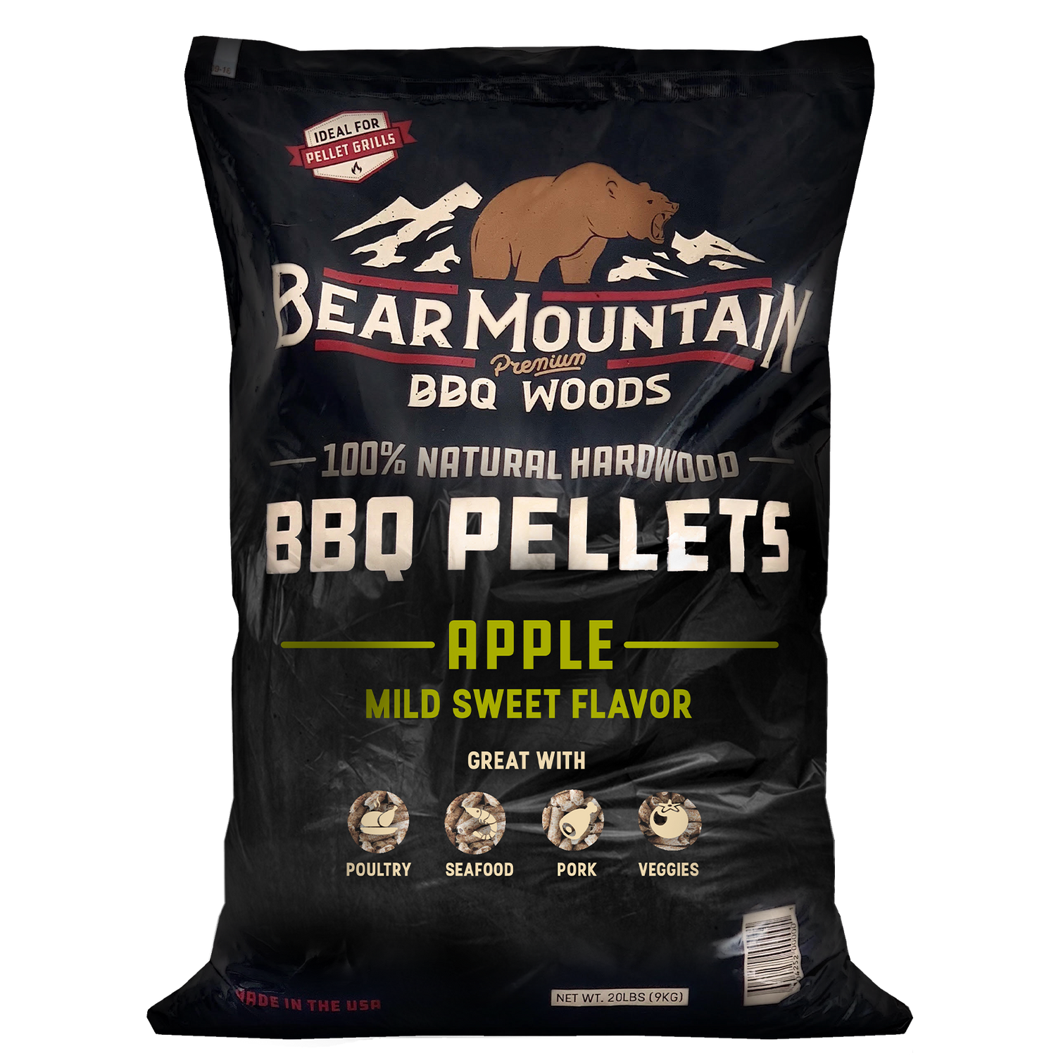 Apple BBQ Wood Pellets