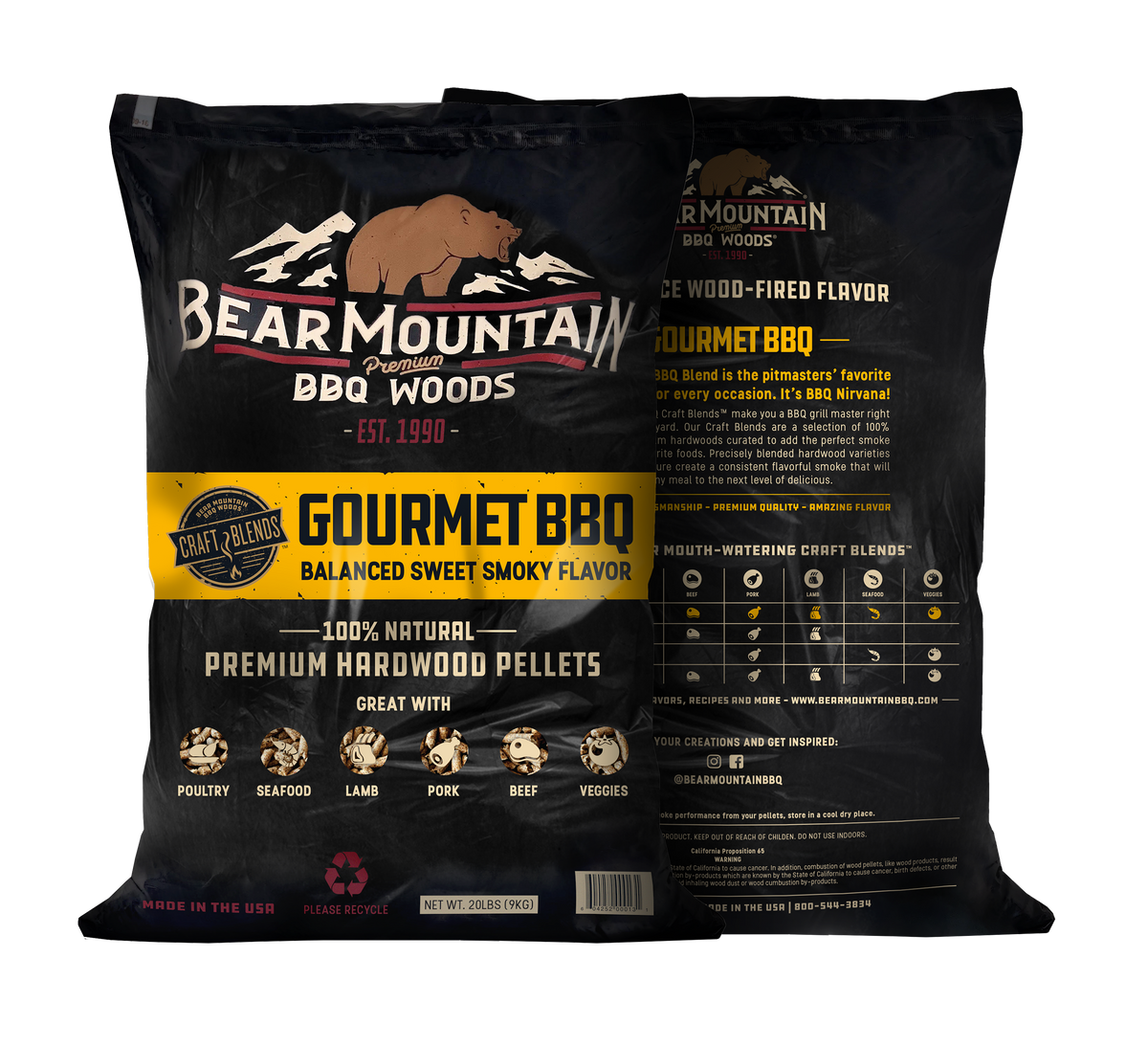 Traeger gourmet blend outlet pellets