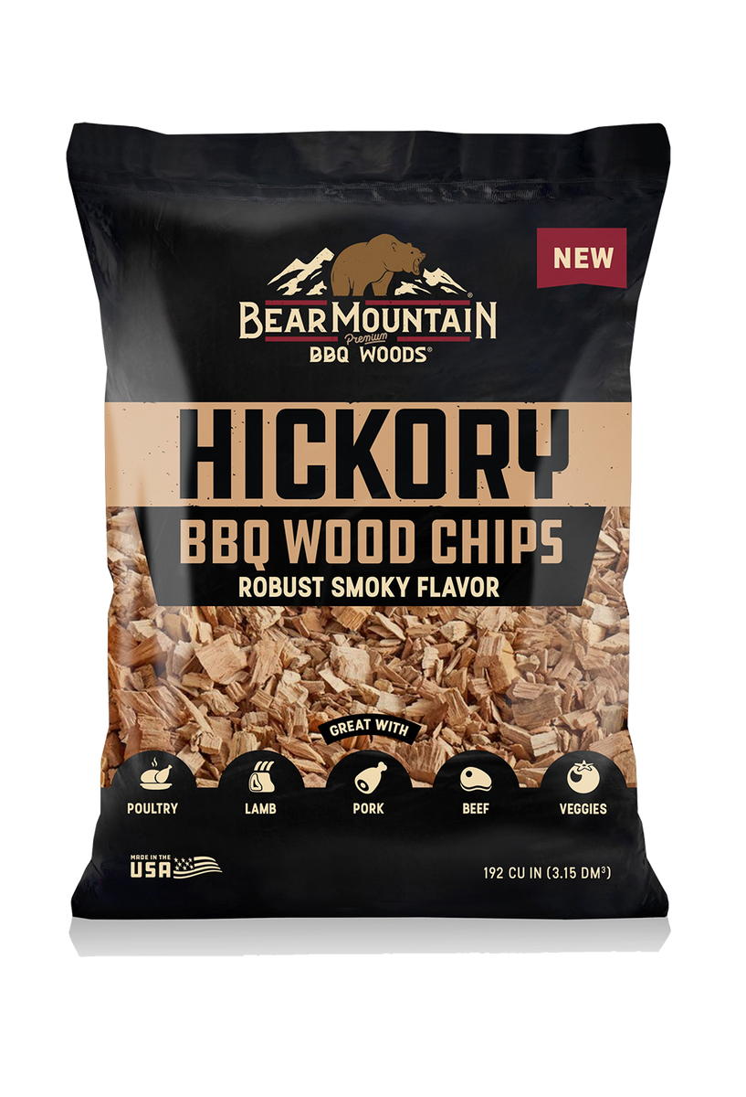 Hickory BBQ Wood Chips – Bear Mountain BBQ