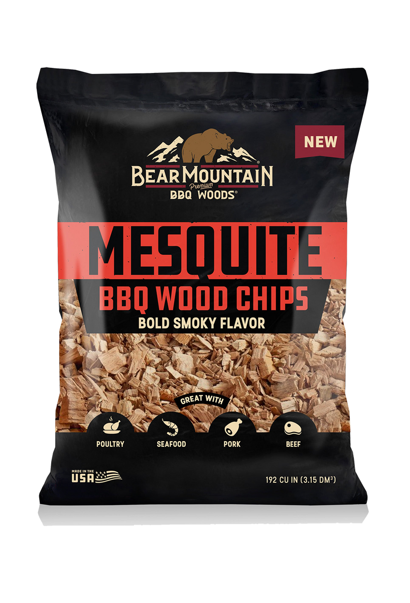 Mesquite BBQ Wood Chips Bear Mountain BBQ