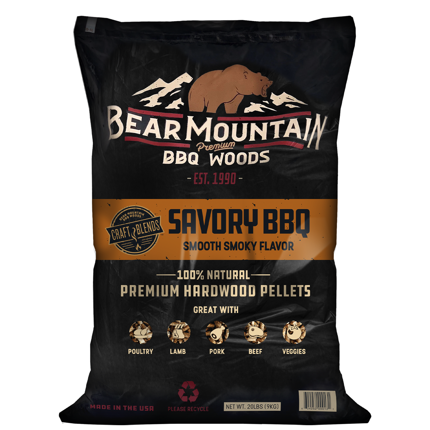 Savory BBQ Craft Blends™ Wood Pellets