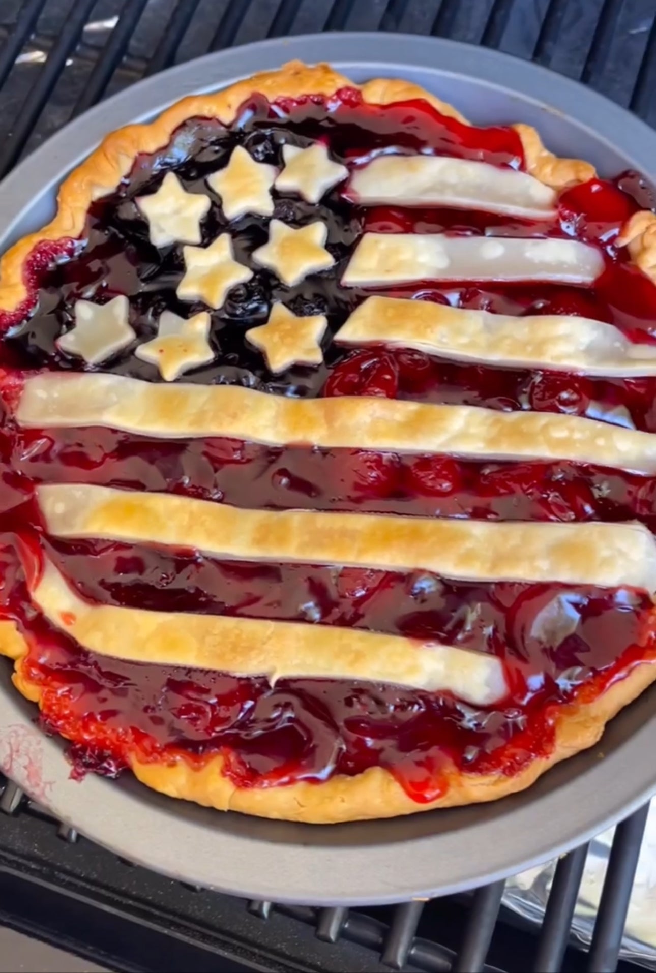 American Flag Pie