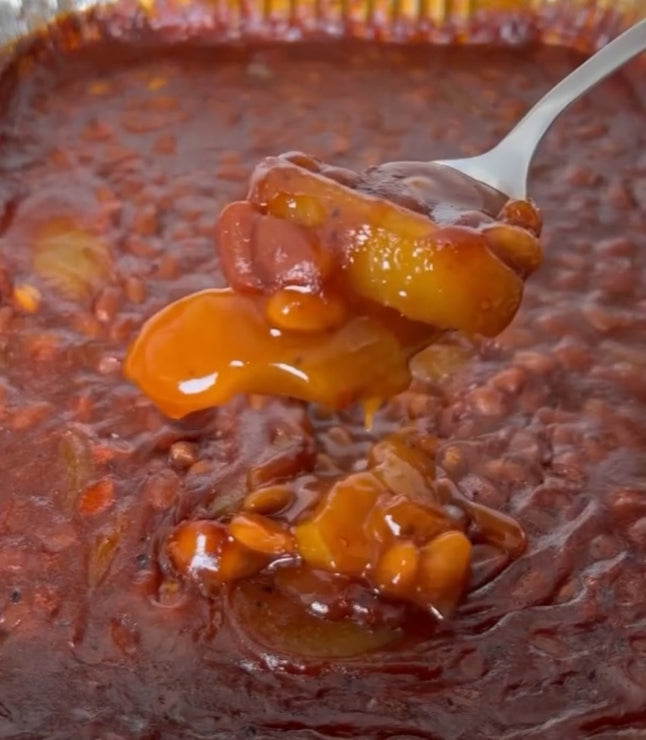 Apple Pie Baked Beans