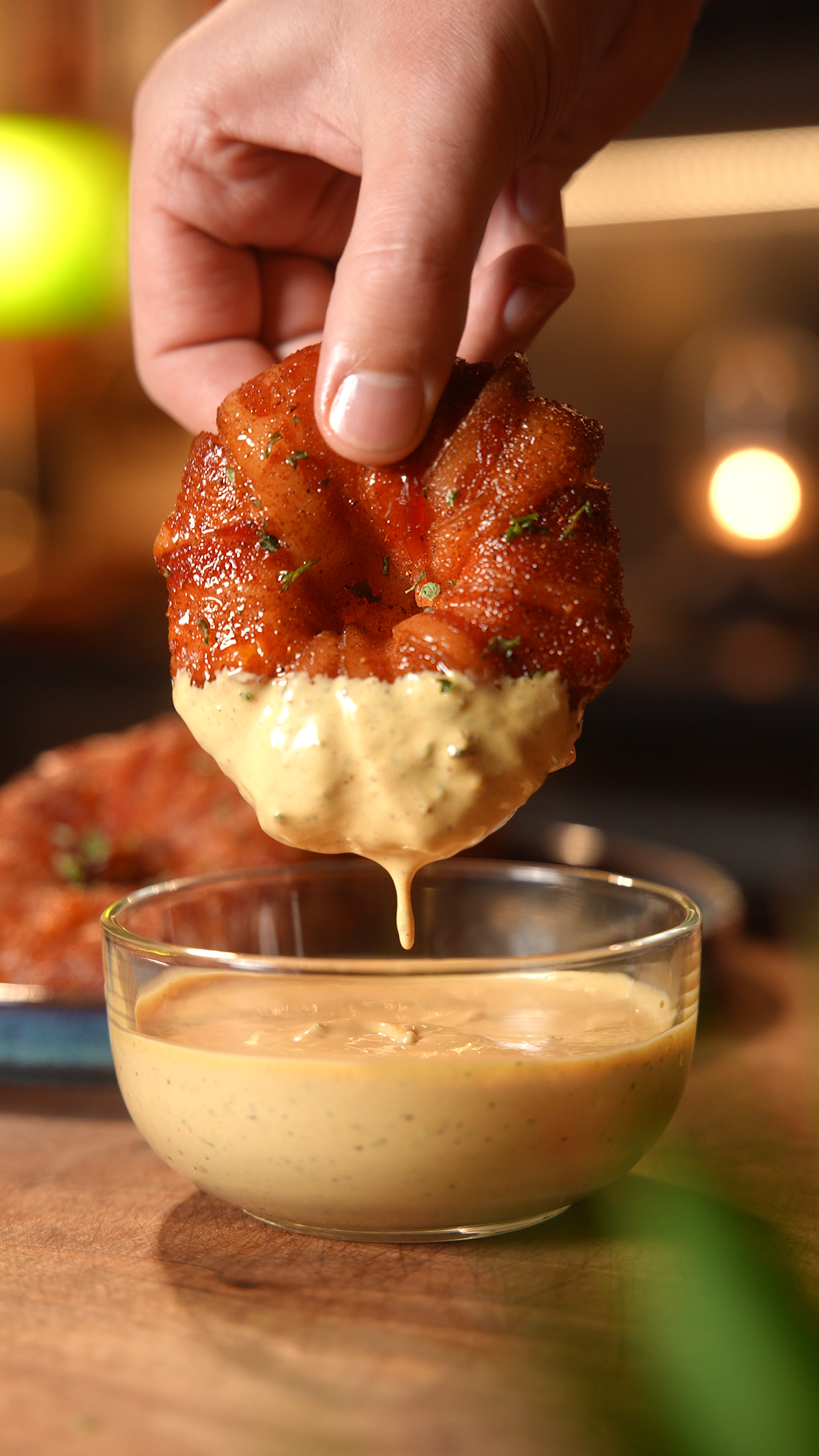 Bacon Burger Onion Rings