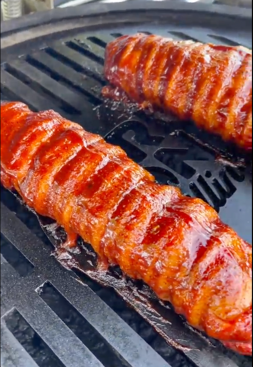 Bacon Wrapped Pork Tenderloin