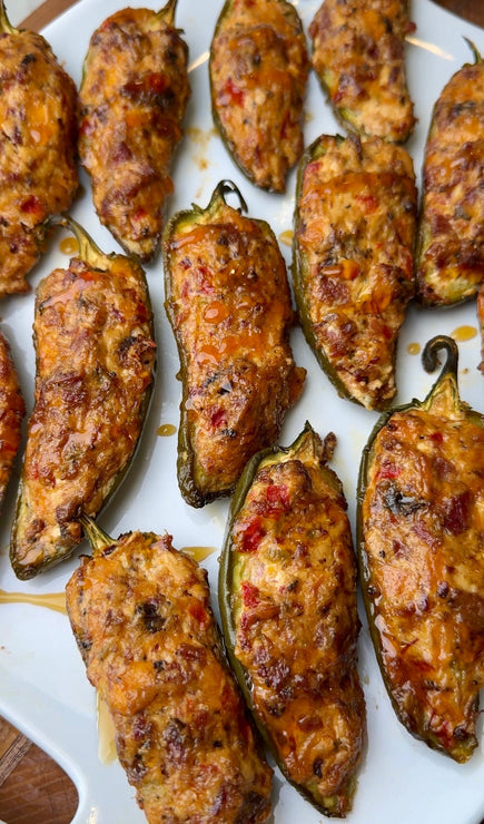 Brisket Pimento Jalapeno Poppers
