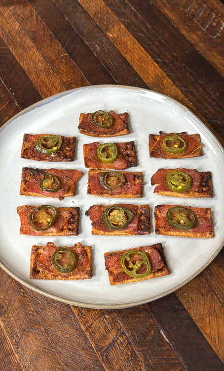Candied Bacon Crackers