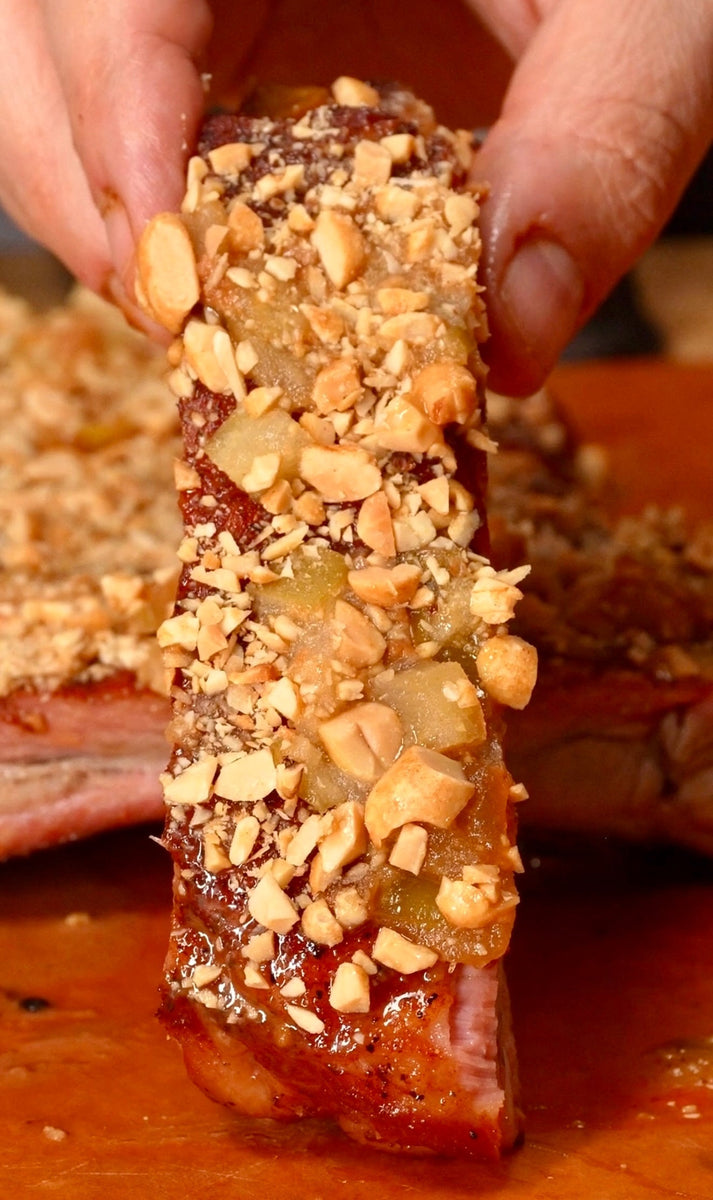 Caramel Apple Ribs – Bear Mountain BBQ