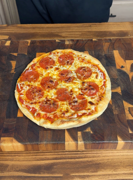 Smoked Cast Iron Pizza