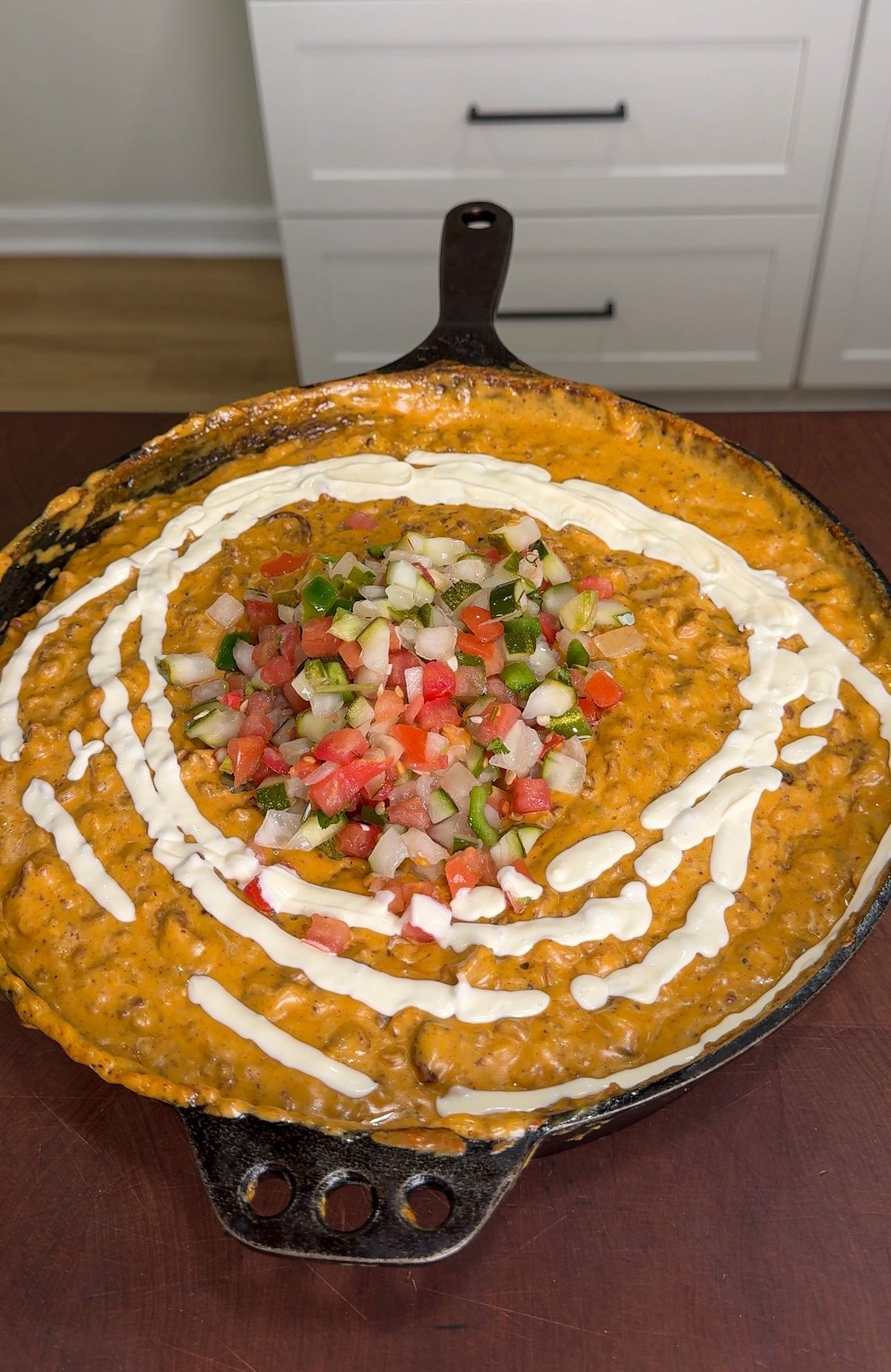 Smoked Cheeseburger Dip