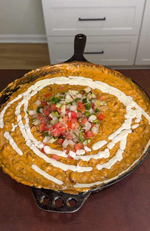 Smoked Cheeseburger Dip