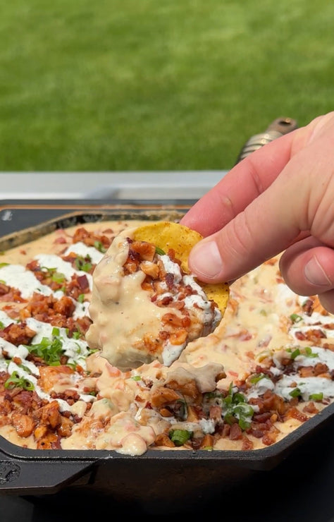 Chicken Bacon Ranch Queso