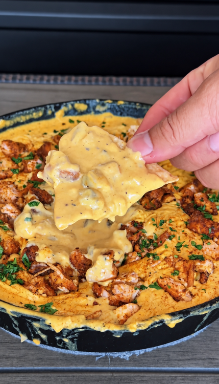Chicken Fajita Queso