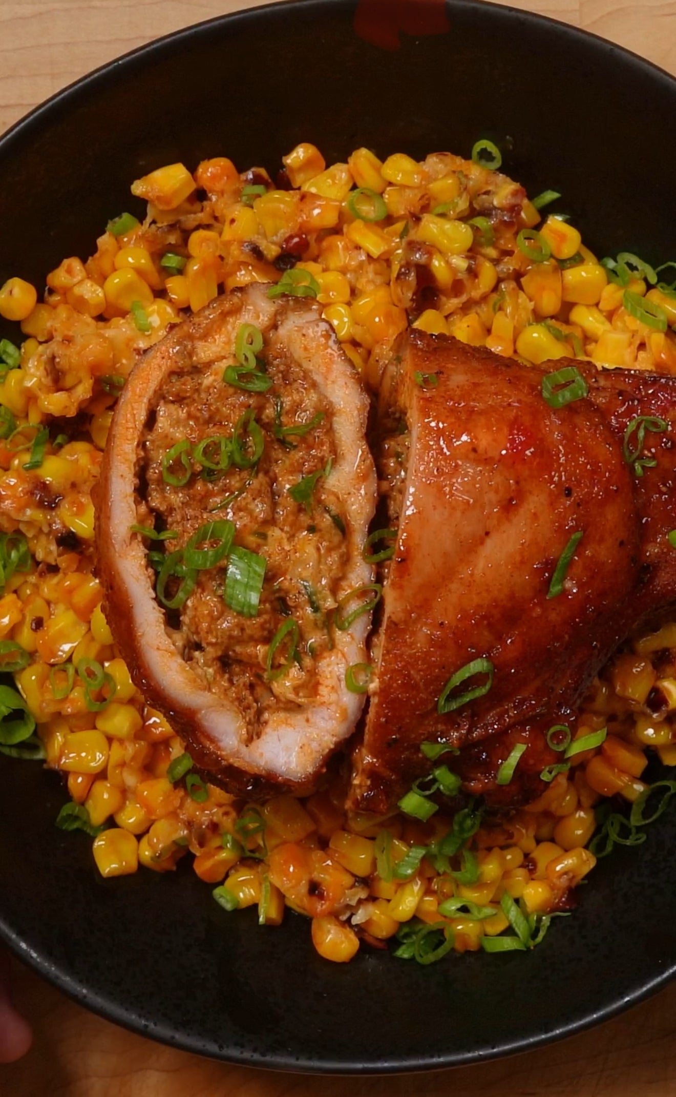 Chorizo Stuffed Pork Chops