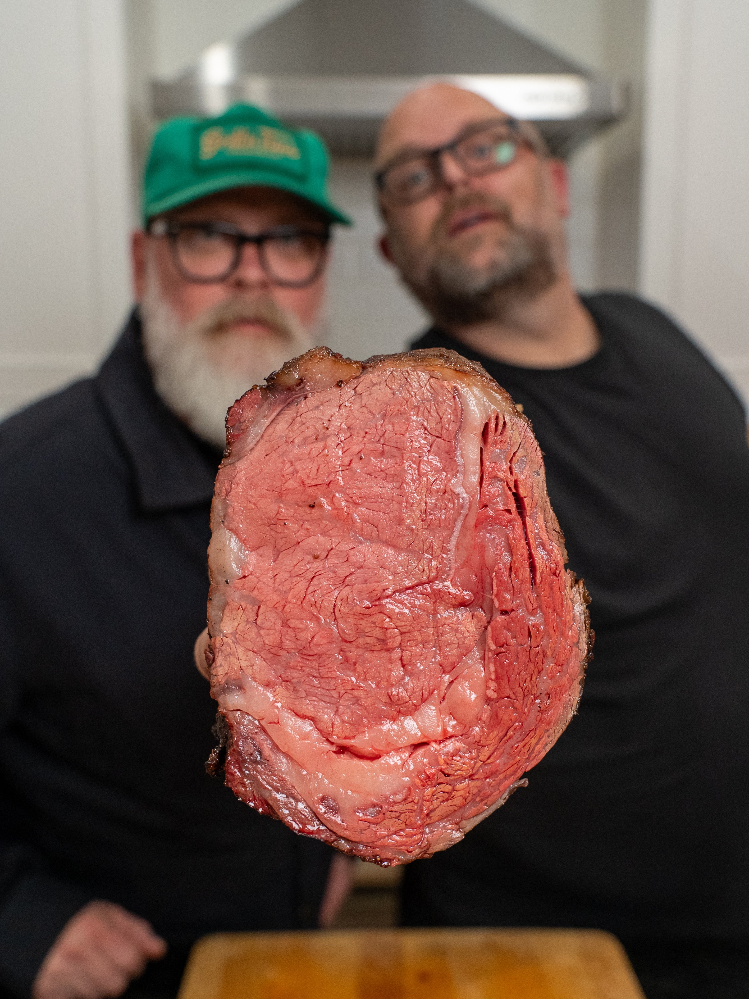 The Grill Dads' "Coast-to-Coast Pink" Holiday Prime Rib