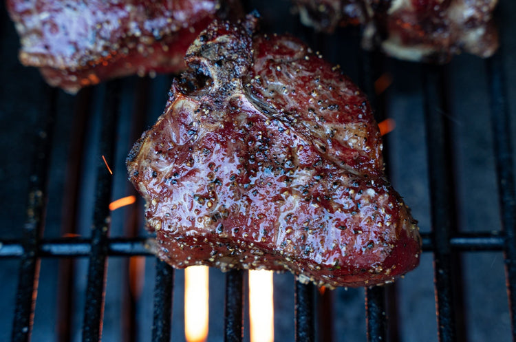Pan-Seared Lamb Loin Chops with Garlic-Parmesan-Herb Butter