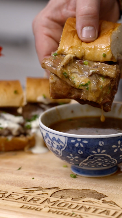 The Grill Dads’ Smoked Picanha French Dip