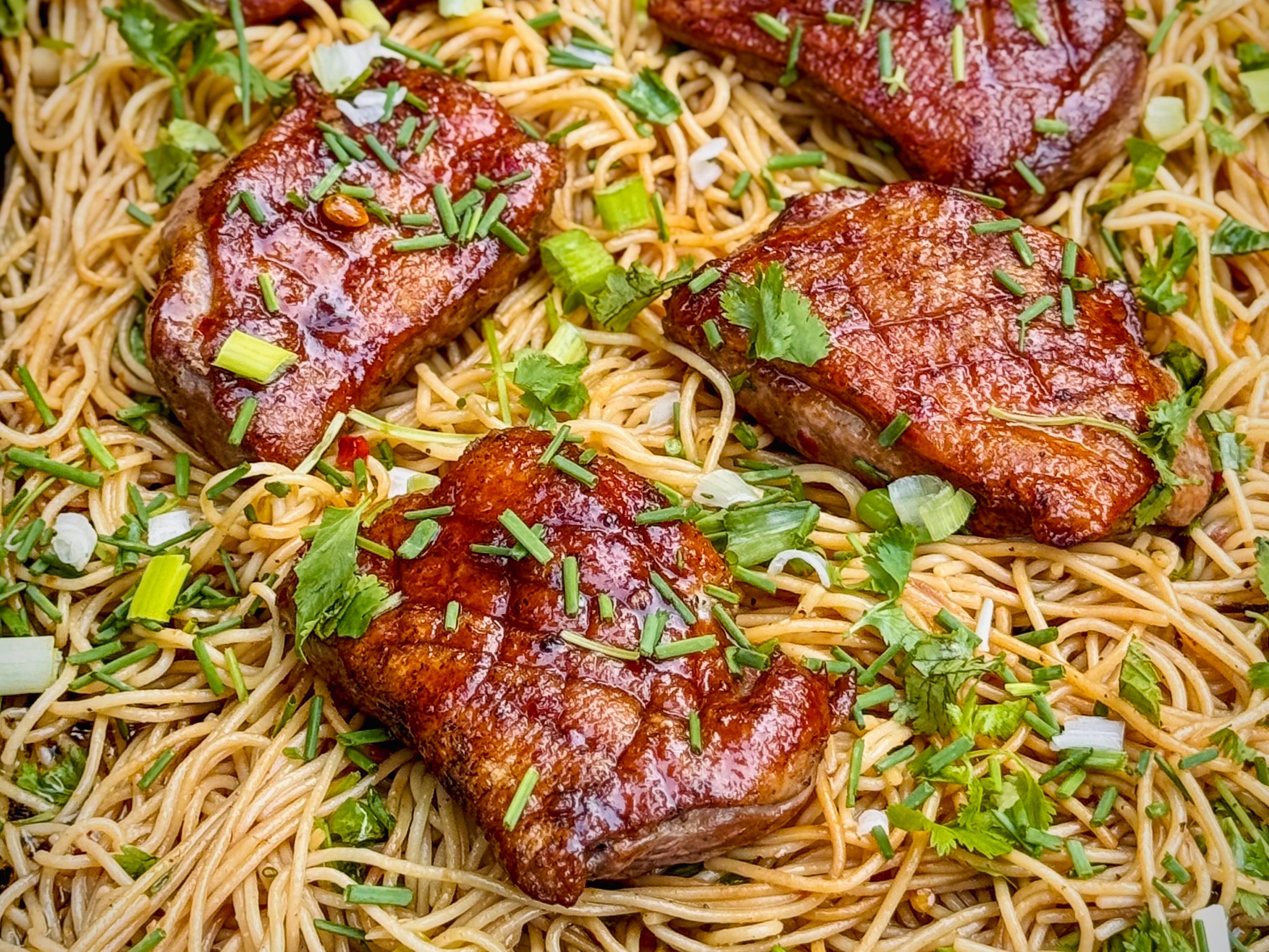 Open Fire Cherry Smoked Duck Breasts – Bear Mountain BBQ