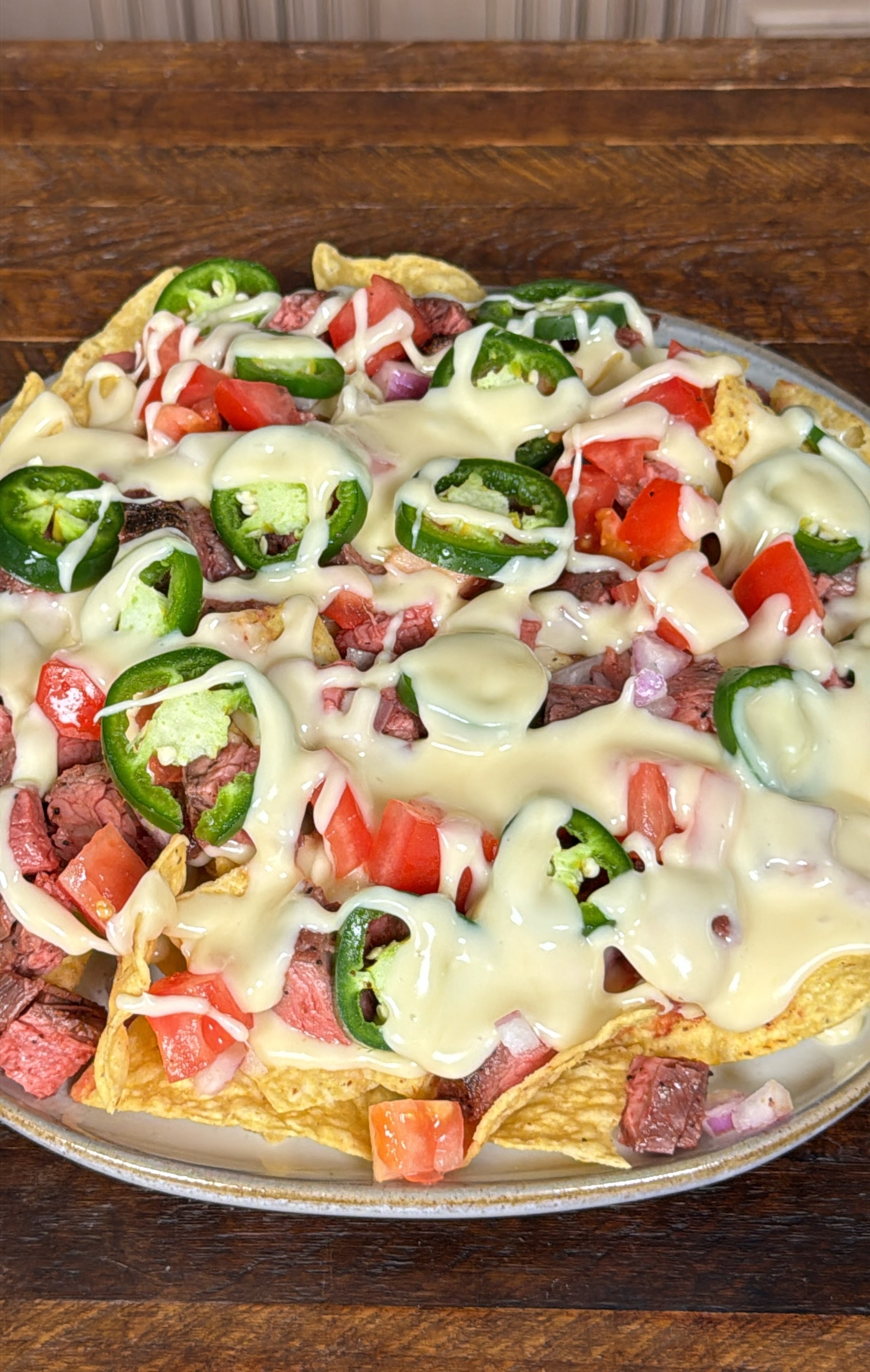 Loaded Steak Nachos
