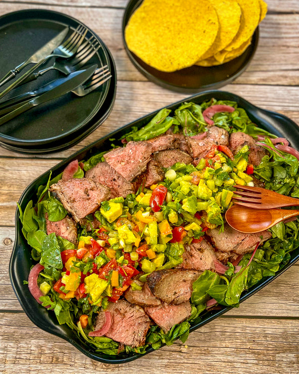 Malibu Tri-Tip with Avocado Salad