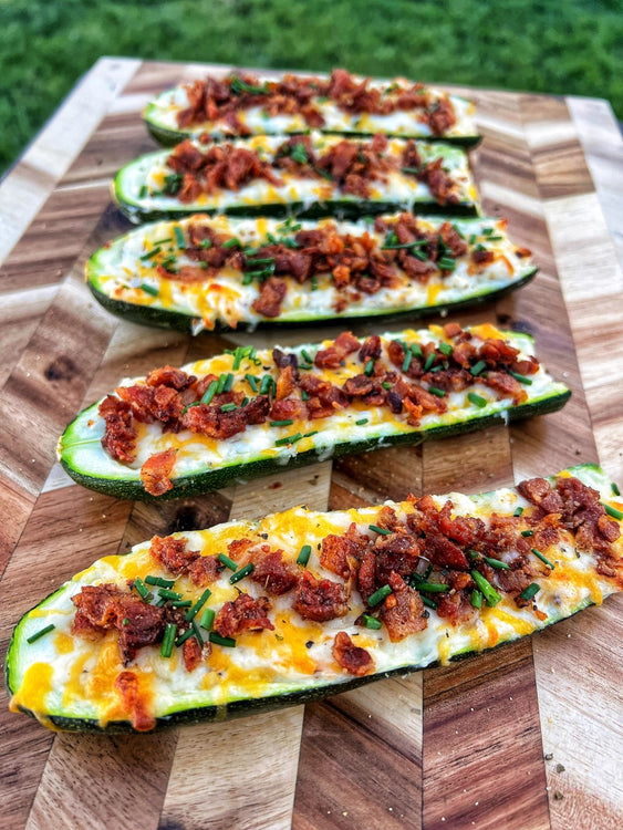 Zucchini Popper Boats 