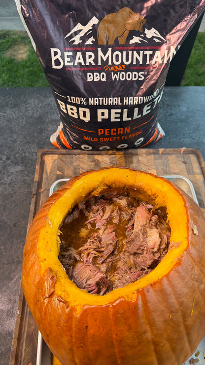 Pulled Pork with Pumpkin BBQ Sauce