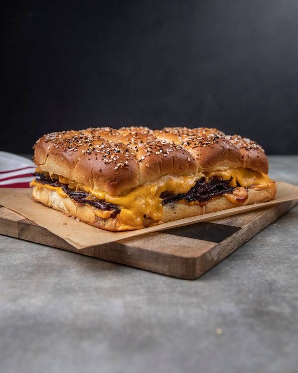 Roast Beef & Cheddar Sliders