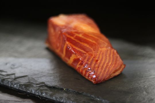 Maple and Brown Sugar Smoked Salmon