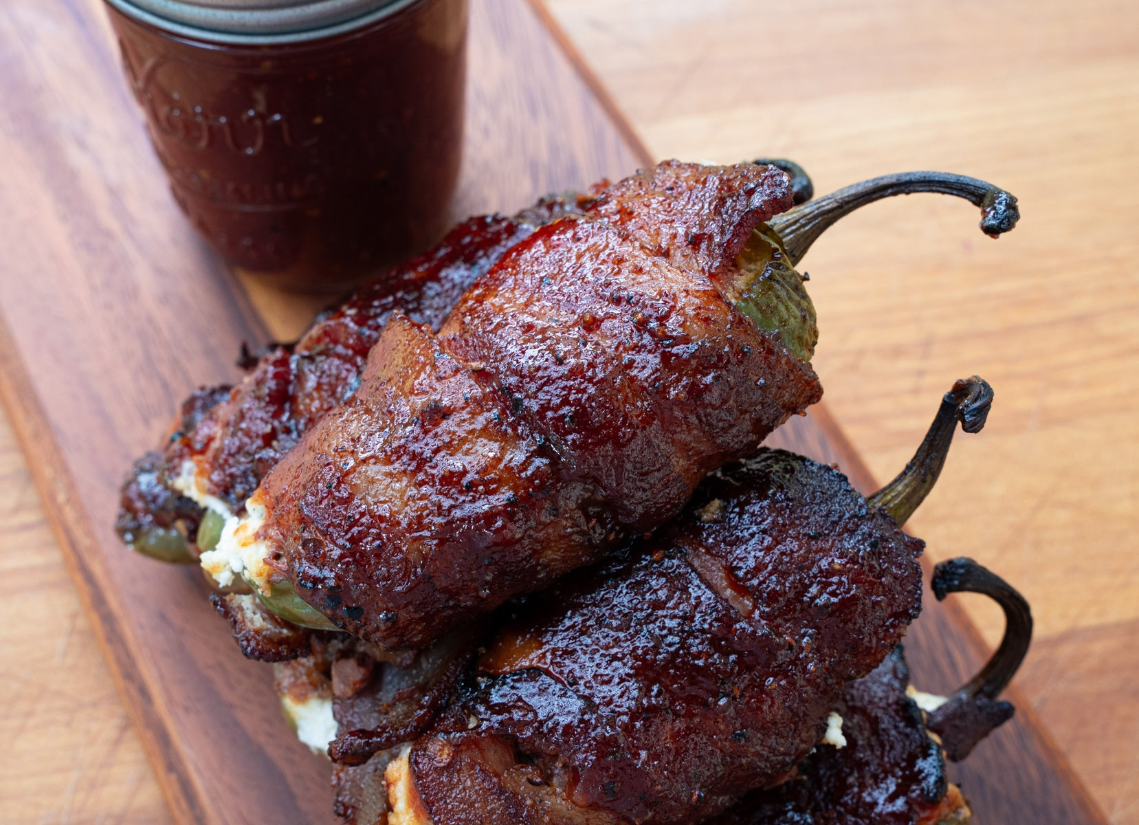 Smoked Texas Twinkies with Hickory Infused BBQ Sauce