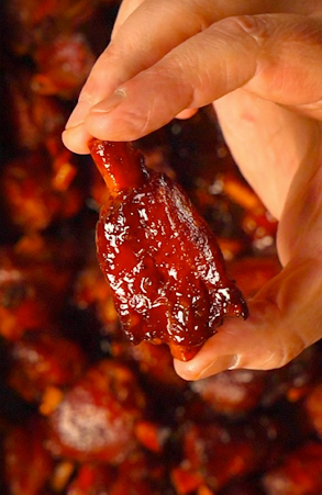 Smoked Bacon Jam BBQ Pig Wings