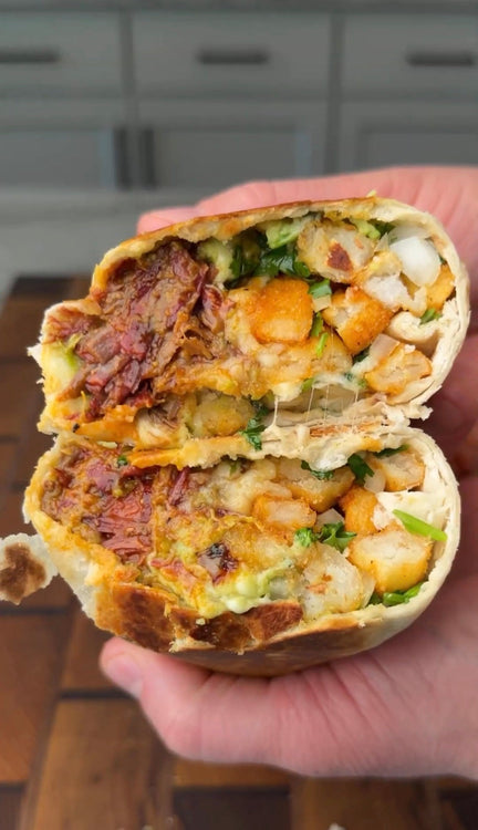 Smoked Birria California Burritos