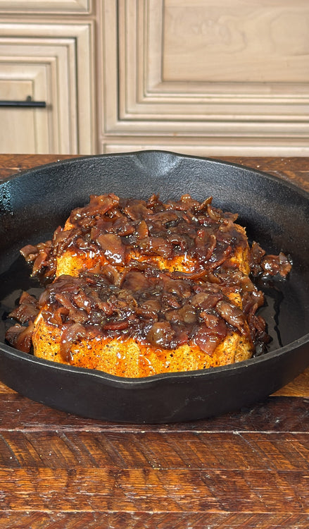 Smoked Cream Cheese with Bacon Jam