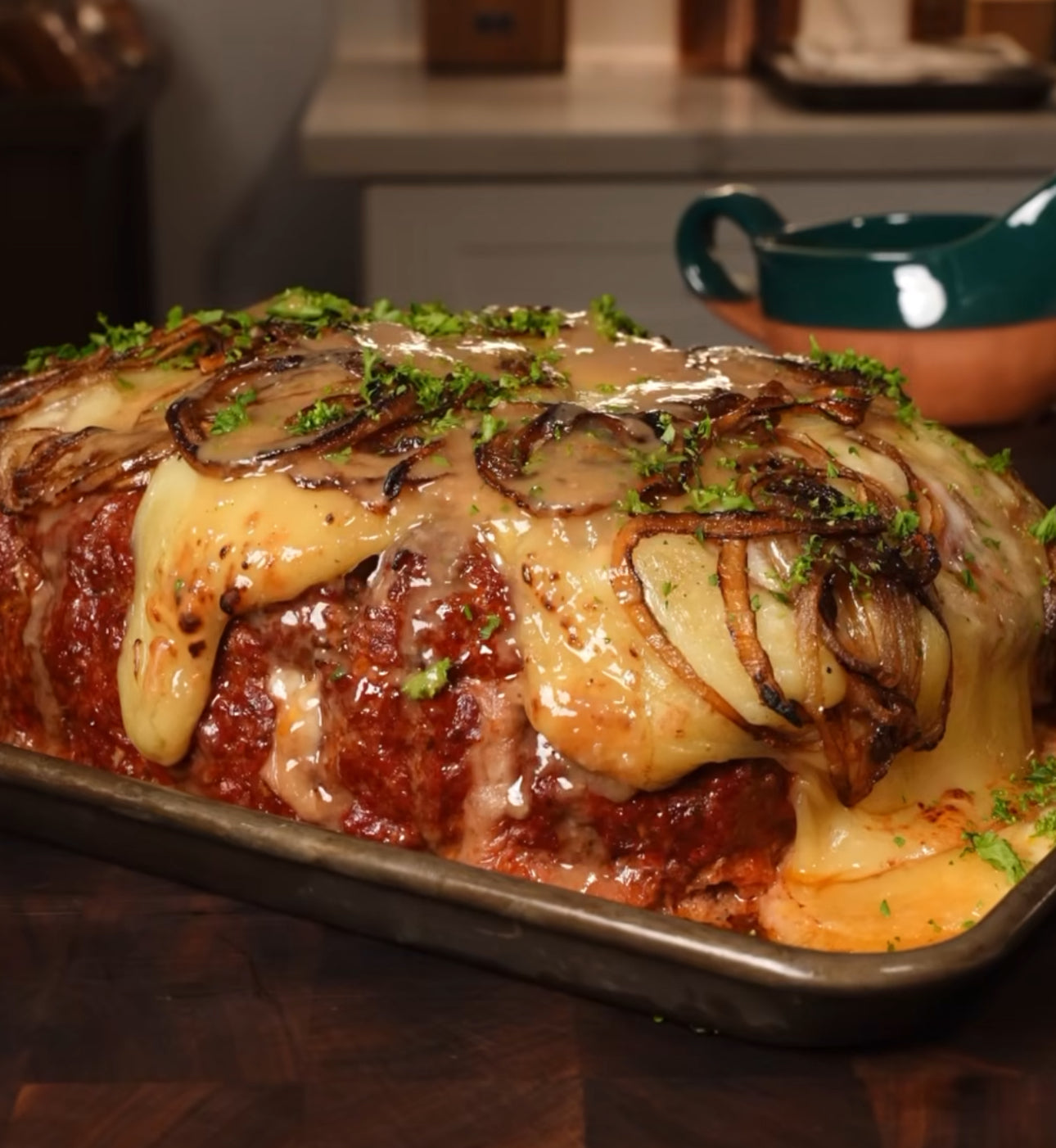 Smoked French Onion Meatloaf