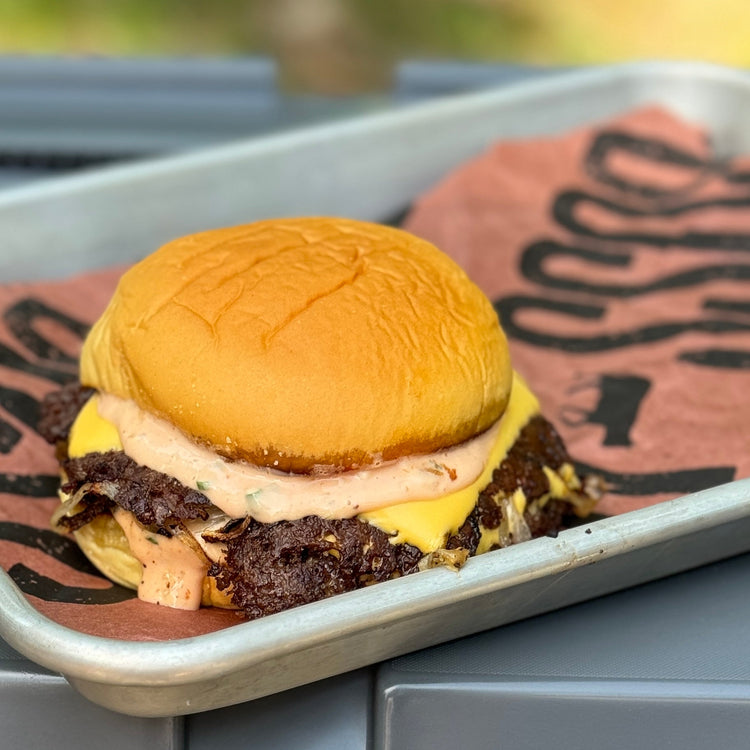 Smoked Oklahoma Smashburgers