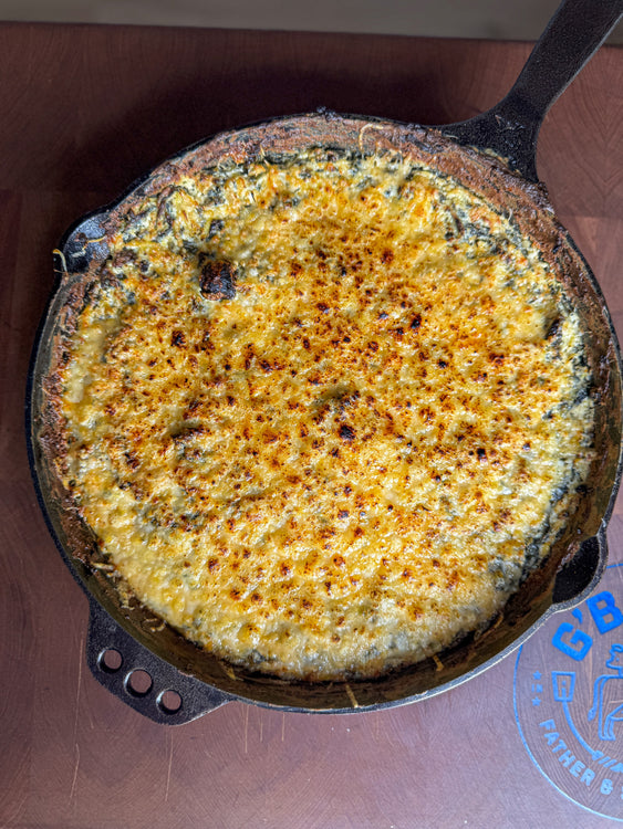 Smoked Spinach Artichoke Dip