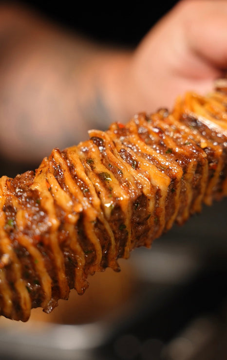 Tortilla Beef Kebabs