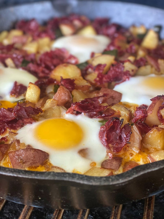 Corned Beef Hash St. Patrick's Day Leftovers