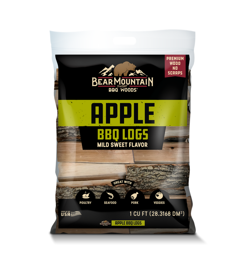 BBQ Wood Logs - Apple