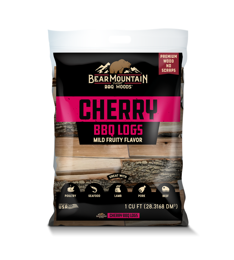 BBQ Wood Logs - Cherry