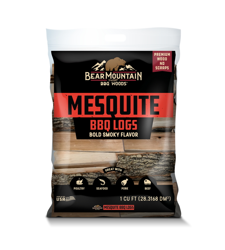 BBQ Wood Logs - Mesquite