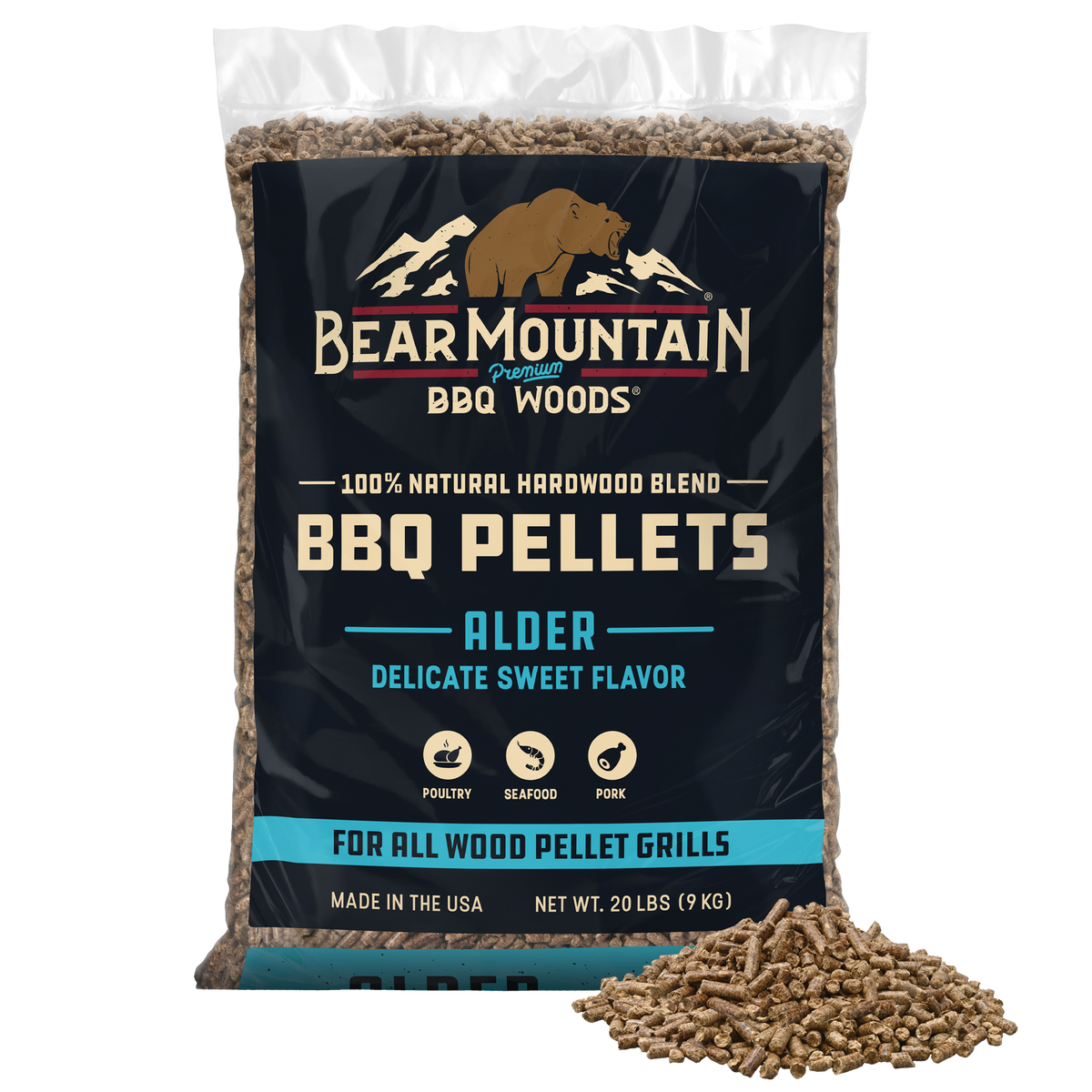 Alder BBQ Wood Pellets
