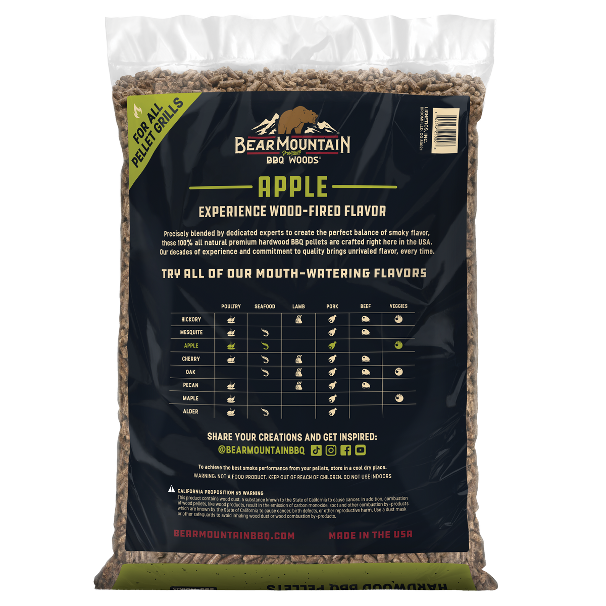 Apple BBQ Wood Pellets